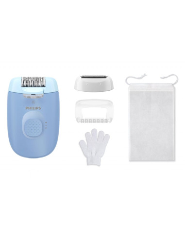 Depiladora Philips BRE24700  4000  azul