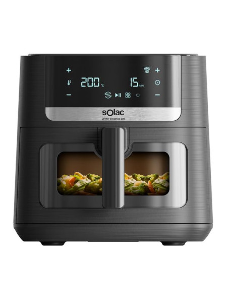 Air Fryer Leviter Digital Solac 8 FA1801  DOBLE RE