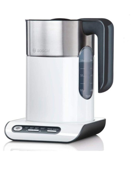 Hervidor Bosch TWK8611P  1 5l  blanco e inox