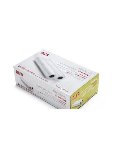 2 Rollo 6m Envasado Alfa OMP2514900  22cm x 6m