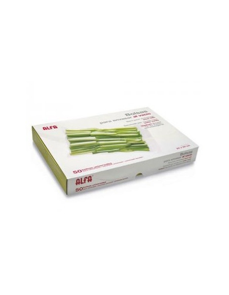 Pack 50 bolsas Envasado Alfa 0MP2514200  20x30 