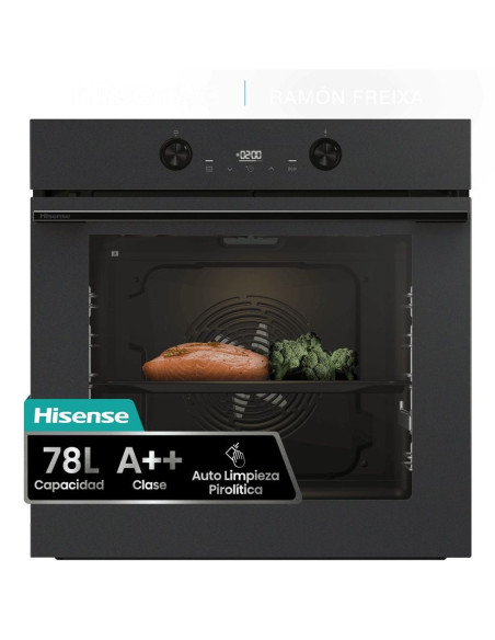 Horno Hisense BI64223EPMB  77l  integr   A    negr