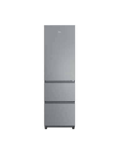 Combi Haier HTR3518ENMX  185x55cm  E  NF  Inox