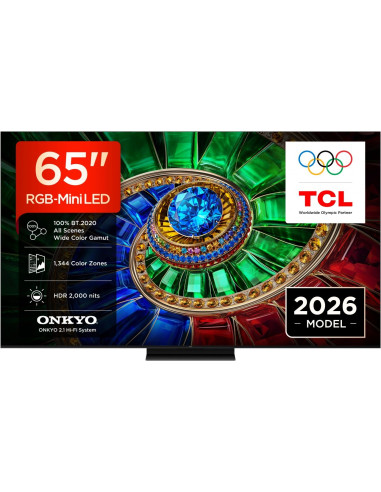Tv TCL 65RM7L  144Hz RGB Mini LED HDR2000   Google