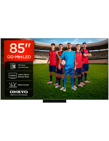 Tv TCL 85C6K Pro  144Hz Mini LED HDR1000   Google