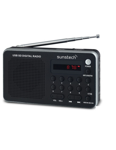 Radio Portatil Sunstech RPDS32  Digital  Bateria