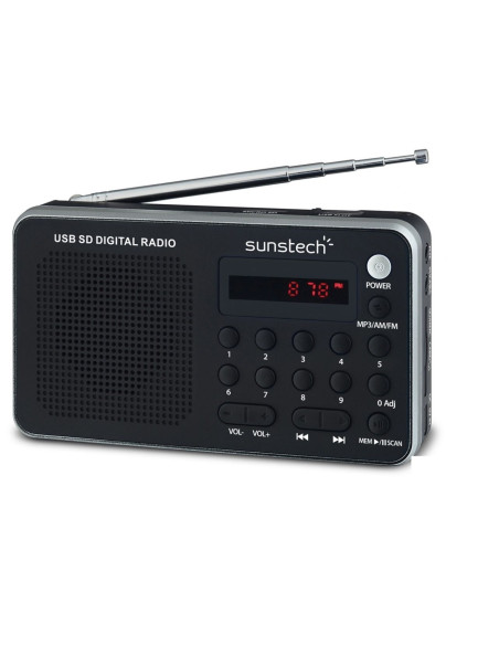Radio Portatil Sunstech RPDS32  Digital  Bateria