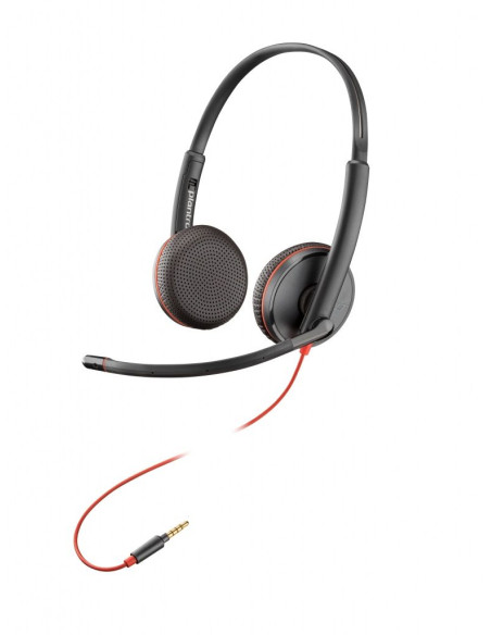Auriculares Diadema Poly C325 Top Conector Jack
